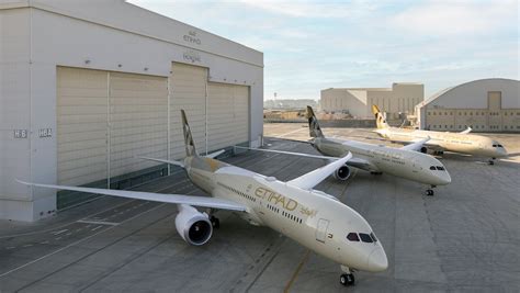 Etihad Provides Three Boeing Dreamliners To Its Fleet