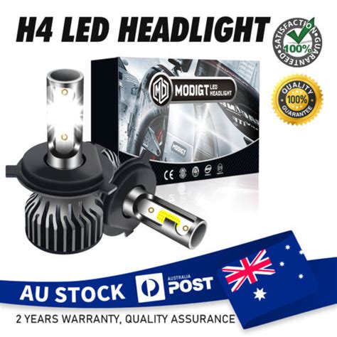 Modigt H Led Headlight Globes Hi Lo Beam For Holden Statesman I V