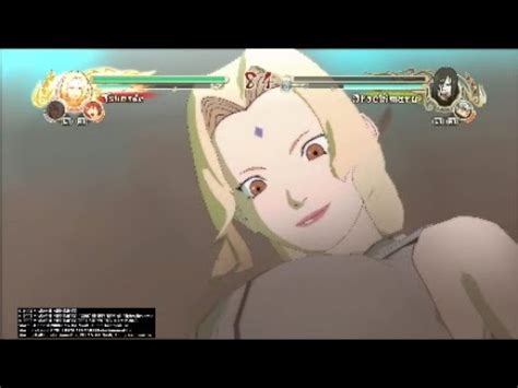 Tsunade All Costumes Secret Techniques Naruto Storm Legacy Youtube