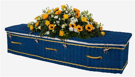 Traditional Painted Willow Coffin | Somerset Willow Coffins™