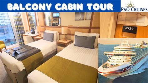 P O Azura Balcony Cabin Tour L Oceanview Balcony Cabin A Tour Youtube