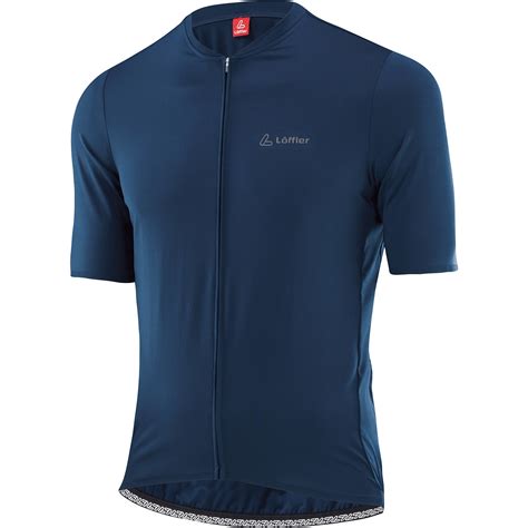 Löffler Clear Hotbond Full Zip Fietsshirt Heren donkerblauw 495 BIKE24