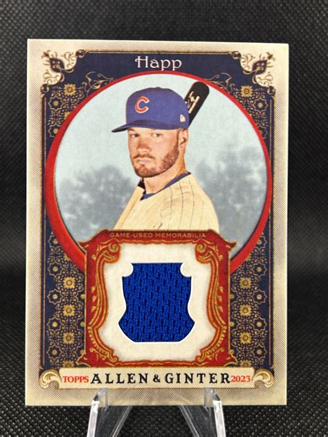 Ian Happ Topps Allen Ginter Full Size Relic Agrb Ih Cubs Ebay