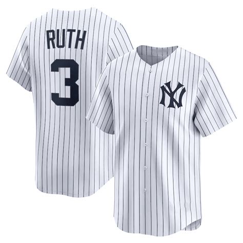 Yankees Shirt Babe Ruth Baseball Team Sports Home Limited Football