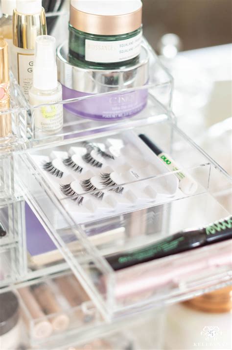 Makeup Organization Tips And Best Acrylic Makeup Organizer Kelley Nan