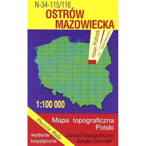 Ostrow Mazowiecka Region Map | Tourist information, Nysa, Map