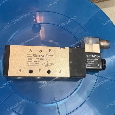 Jual Solenoid Valve Pneumatic STNC TG2541 15 Jakarta Barat Lucky