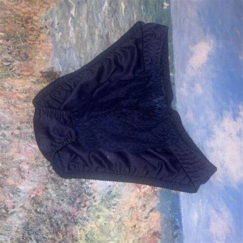 Vintage Nylon String Bikini Panty Medium 6 Gem