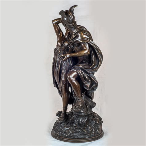 Bronze Sculpture Depicting Perseus Freeing Andromeda by Jean Léon