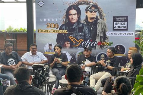 Rayakan 20 Tahun Berkarya Charly Van Houten Gelar Konser Di Malaysia