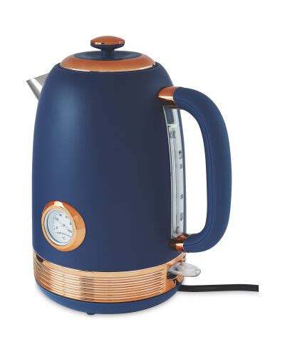 Ambiano Navy Premium Kettle - ALDI UK