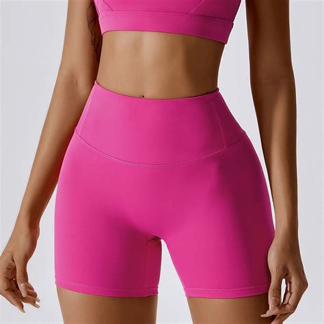 Booty Scrunch High Waist Naked Bare Feeling Gym Running Shorts