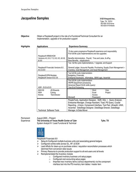 Js Ps Fin Hcm Epm Resume Pdf