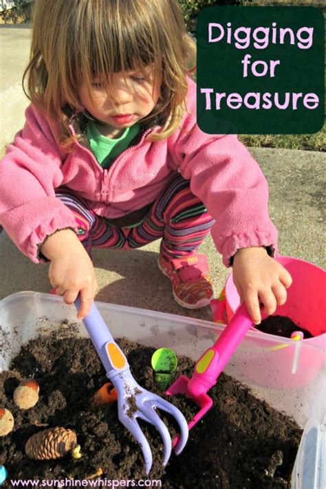 Digging for Treasure Activities for Toddlers