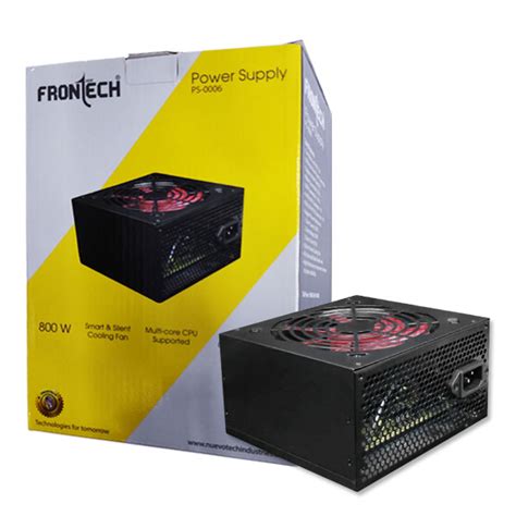 Frontech Ps 0006 800 Watt Power Supply Smps Ga Computers