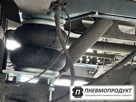 Пример установки передней и задней пневмоподвески Газель Некст тент, с ...