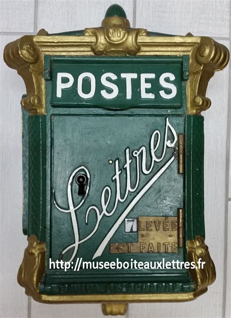 Boite Aux Lettres PTT Mougeotte Foulon Picard Delachanal Foucher