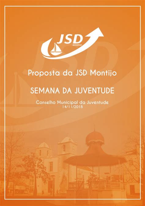 Proposta JSD Montijo Semana Da Juventude By JSD Montijo Issuu