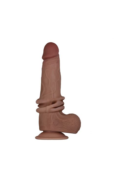 Flexskin Poseable Dildo Inch Dark En Dd