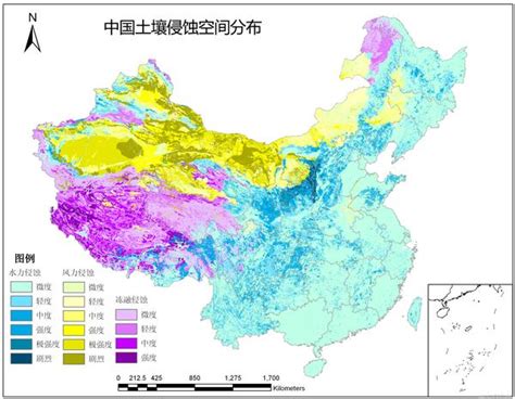 土壤侵蚀分布数据、土壤侵蚀强度、土壤类型分布、降水量分布、坡度坡向数据、植被覆盖度、土地利用数据、土壤质地分布 知乎