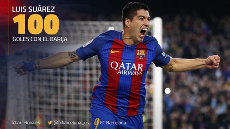 Los 100 goles de Luis Suárez con el Barça al detalle