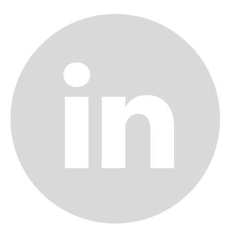 Gray, circle, linkedin icon - Free download on Iconfinder