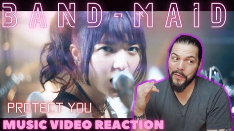 BAND MAID Protect You First Time Reaction YouTube