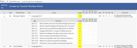 Secondary Standards Based Grade Reporting Overview Aeries Software