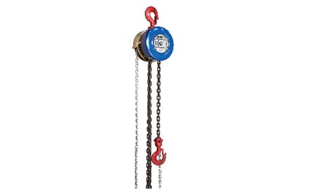 Triple Spur Gear Chain Pulley Block Model P By Hercules Hoists Limited