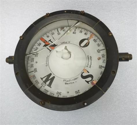 Compas Davion Allemand 1916 Cplath Kompass Wk1 Compass Ww1 Aircraft