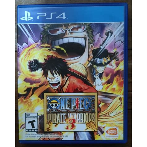 ทักแชทรับโค๊ดมือ 2ps4 One Piece Pirate Warriors 3 มือสอง Shopee