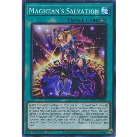 KW2 Yugioh EN UK Thẻ bài Magician s Salvation RA01 EN068 Shopee