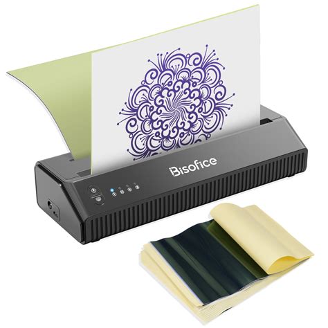 Bisofice Portable printer,Ideal Amateurs Paper ThermalPrinter Thermal ...