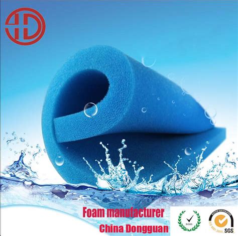 Buy Open Cell Polyurethane Sponge Reticulated Filter Foam Block From