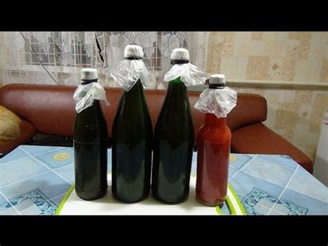 Томатный сок на зиму в бутылках с соляным затвором. - YouTube