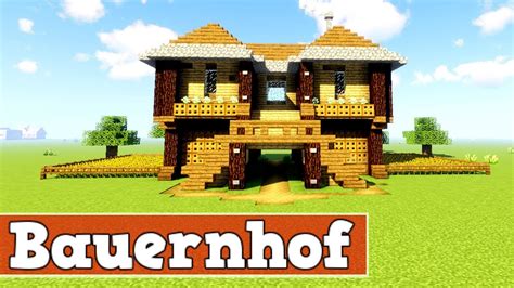 Wie Baut Man Einen Bauernhof In Minecraft Minecraft Bauernhof Bauen