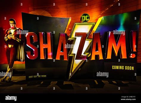 Shazam movie poster hi-res stock photography and images - Alamy