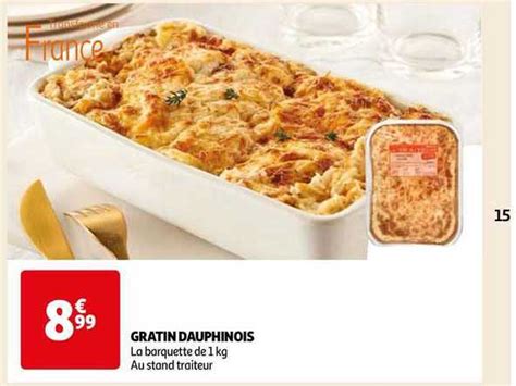 Promo Gratin Dauphinois Chez Auchan Icatalogue Fr