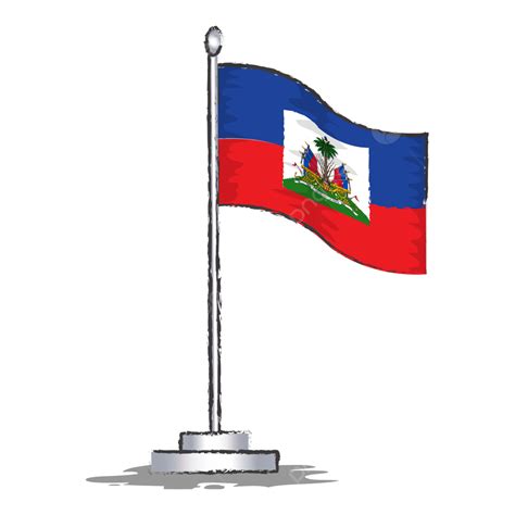 Haiti Flag Vector Illustration Symbol Haiti Flag National Png And