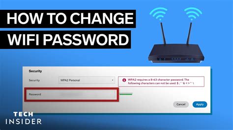 How To Change Wifi Password Youtube