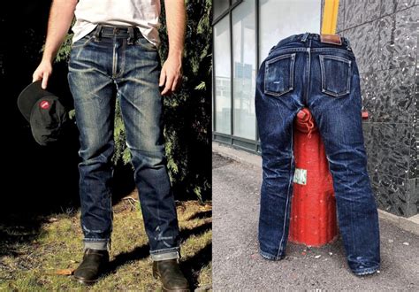 The World S Heaviest Jeans Meet Naked Famous 40 Ounce Denim