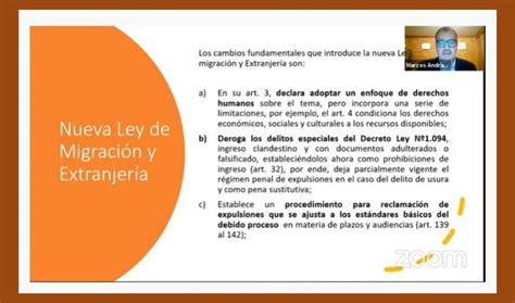 Seminario Nueva Ley De Migración Y Extranjería Noticias Uach