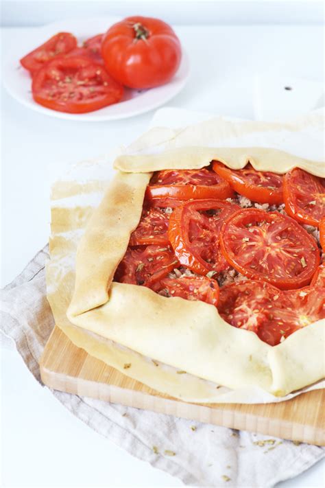 Tarte salée thon & tomates - Cakes & Nails