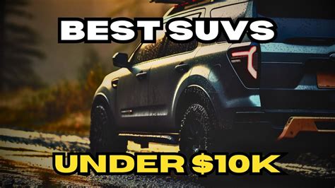 Reliable Rides Best Suvs Under K Youtube