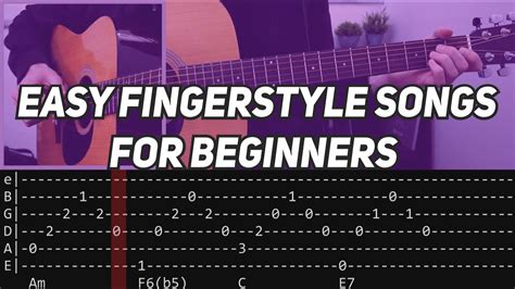 Easy Fingerstyle Songs For Beginners With Tab Chords Chordify