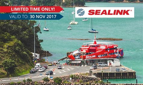 Return Sealink Car Ferry Waiheke Island Sealink Travel Group Nz