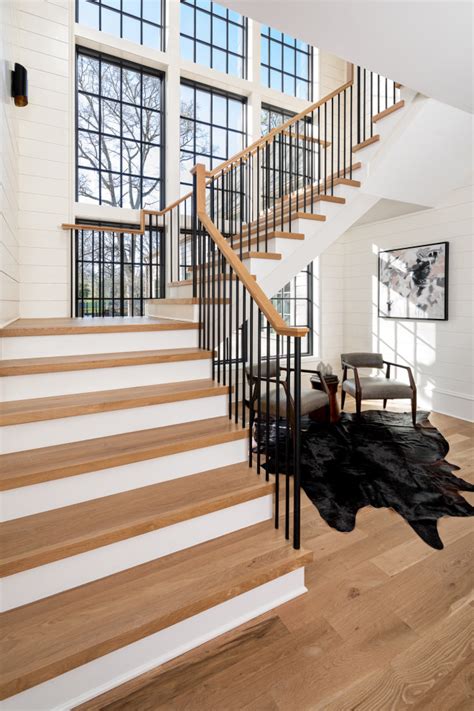 Staircase Lansing By Pike Properties Charlotte Custom Home