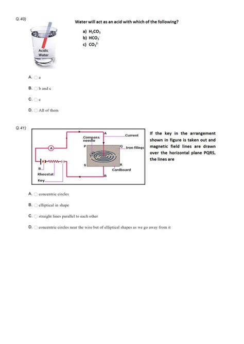 Class 10 Study Material Tagged Class 10 Science Olympiad Sample