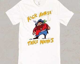 Kick Ass Take Names Etsy