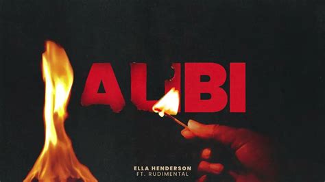 Ella Henderson - Alibi Chords (Rudimental) | Tabs | Lyrics | ChordsWorld.com